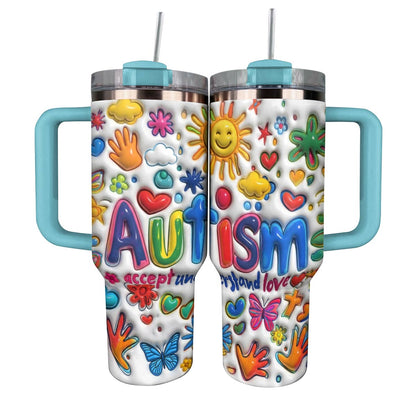 Lorva Autism Tumbler Cute