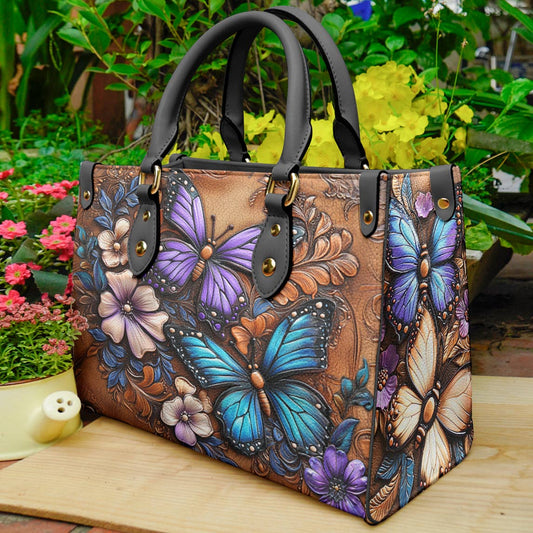 Lorva Leather Bag Butterfly Lovely