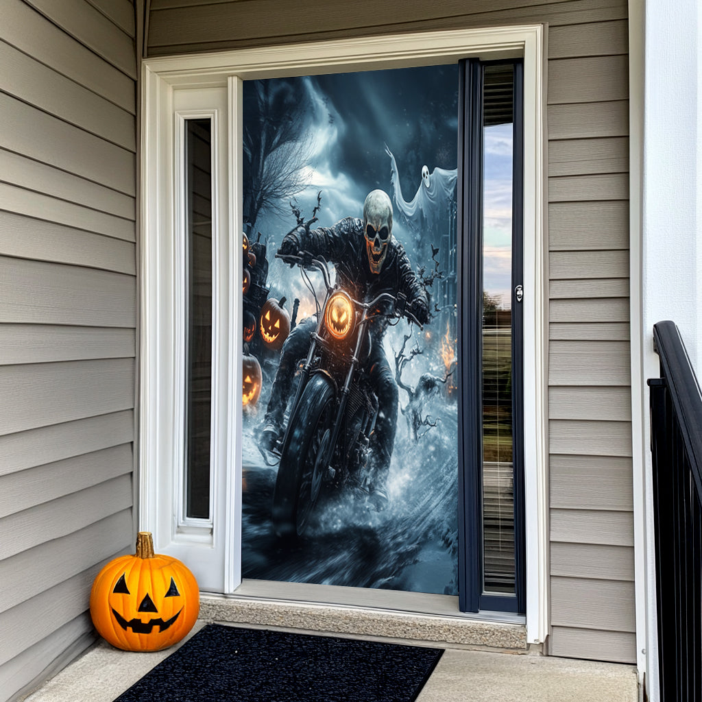 Lorva Halloween Door Cover Nightmare Highway