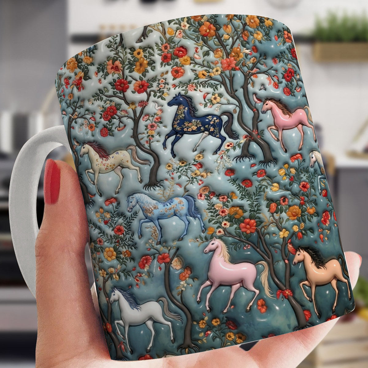Lorva Horse Mug Mystical Steeds