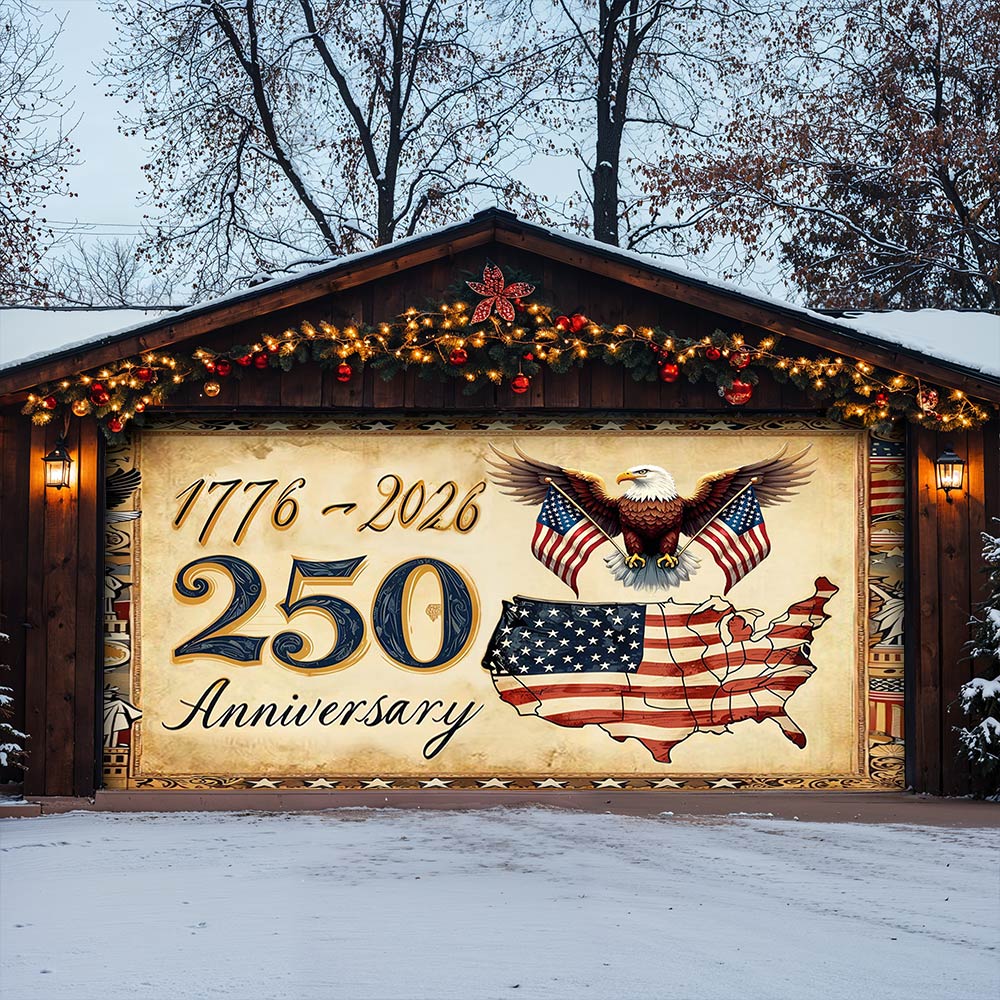 Lorva Garage Door Banner Decoration Majestic Origins