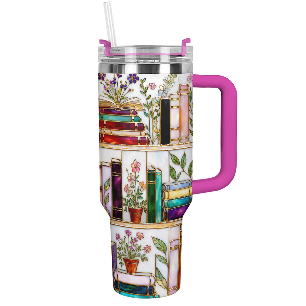 Lorva Reading Tumbler Charming Floral Bookshelf