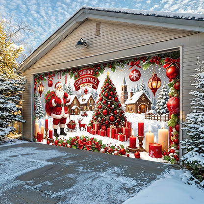 Lorva Christmas Garage Door Banner Decoration Gorgeous