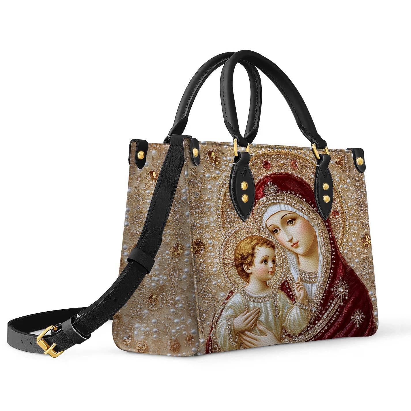 Lorva Leather Bag Holy Mother Serenity