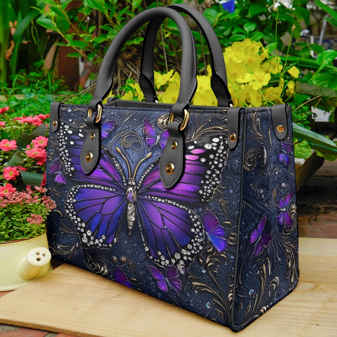 Lorva Butterfly Leather Bag Hope Love