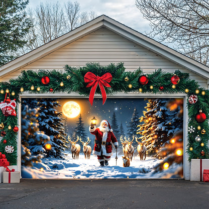 Lorva Christmas Garage Door Banner Decoration Christmas Delight