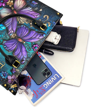 Lorva Butterfly Leather Bag Love