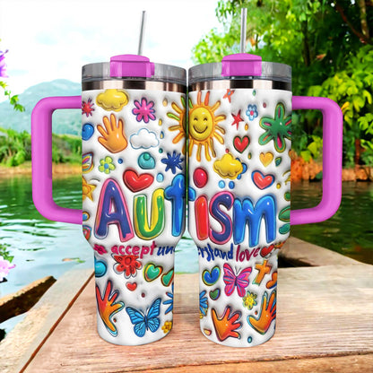 Lorva Autism Tumbler Cute