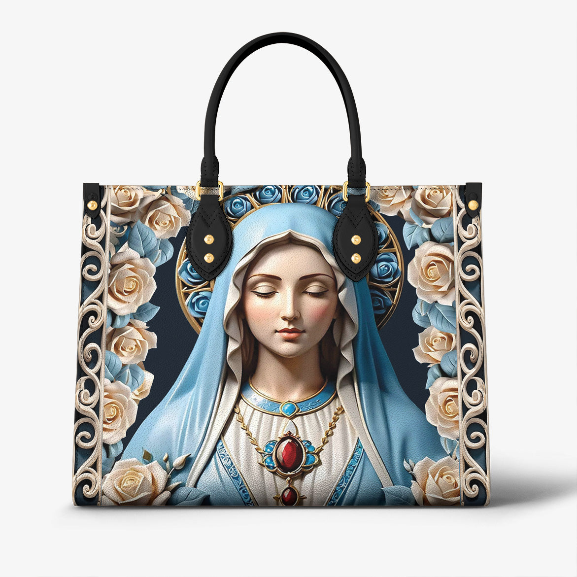 Lorva Leather Bag Roses Of Grace