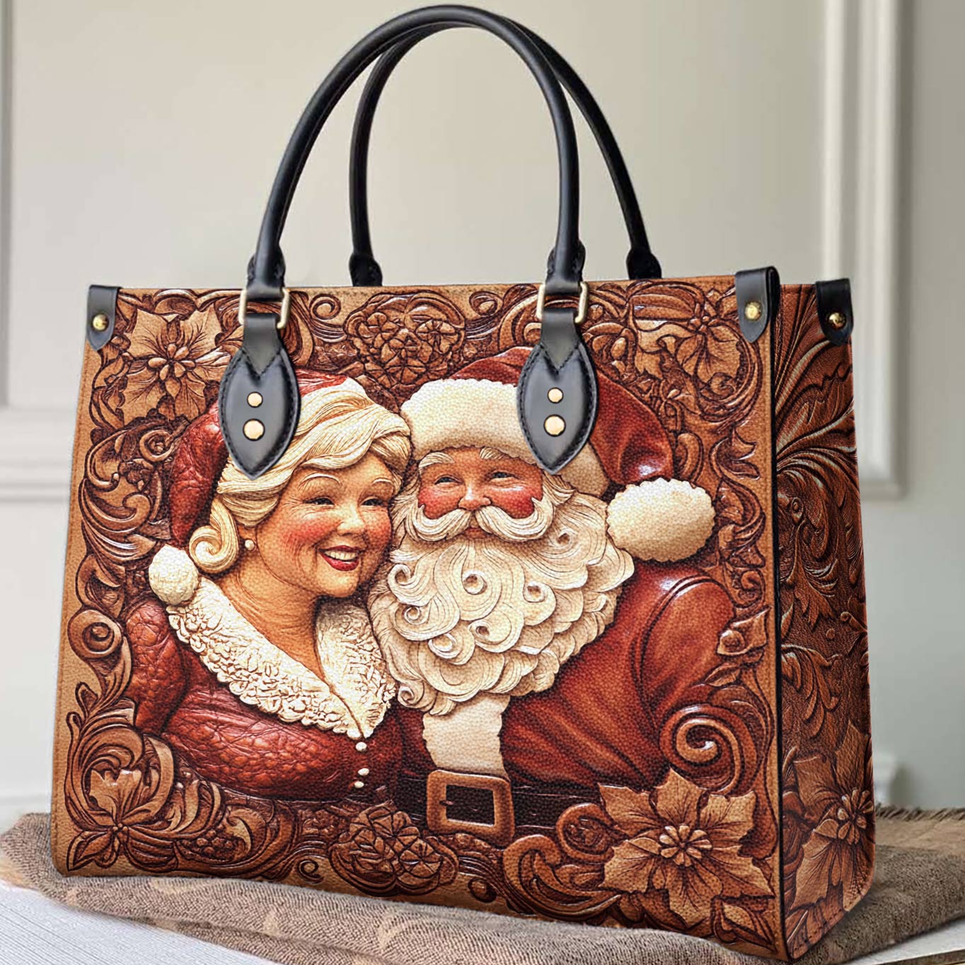 Christmas Lorva Leather Bag Vintage Love