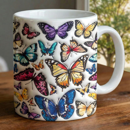 Lorva Mug Colorful Butterfly