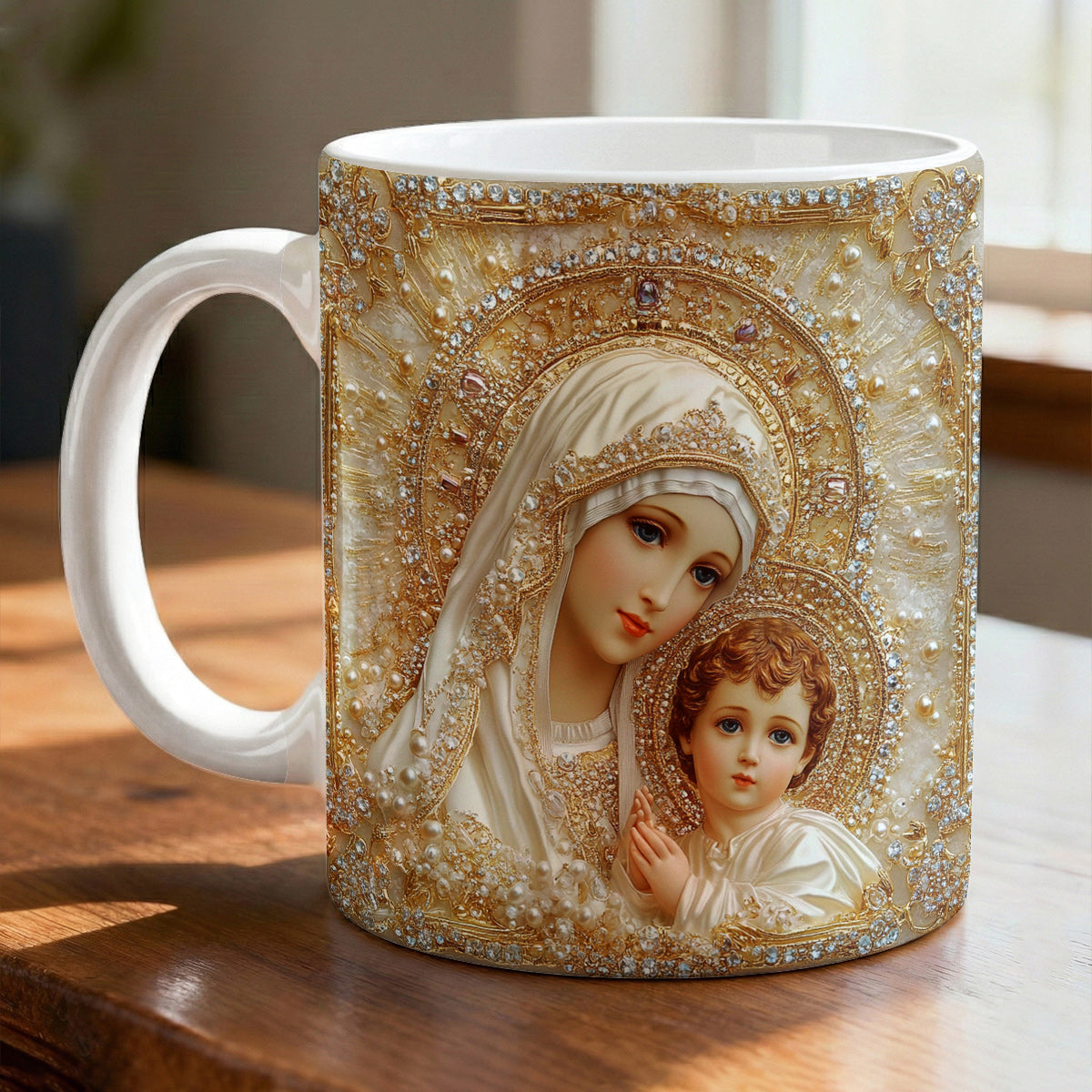 Lorva Mug Heavenly Grace In Radiant Splendor Ledertasche