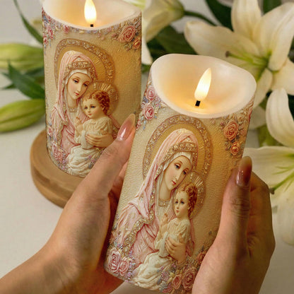 Lorva LED Candle Blessed Elegance