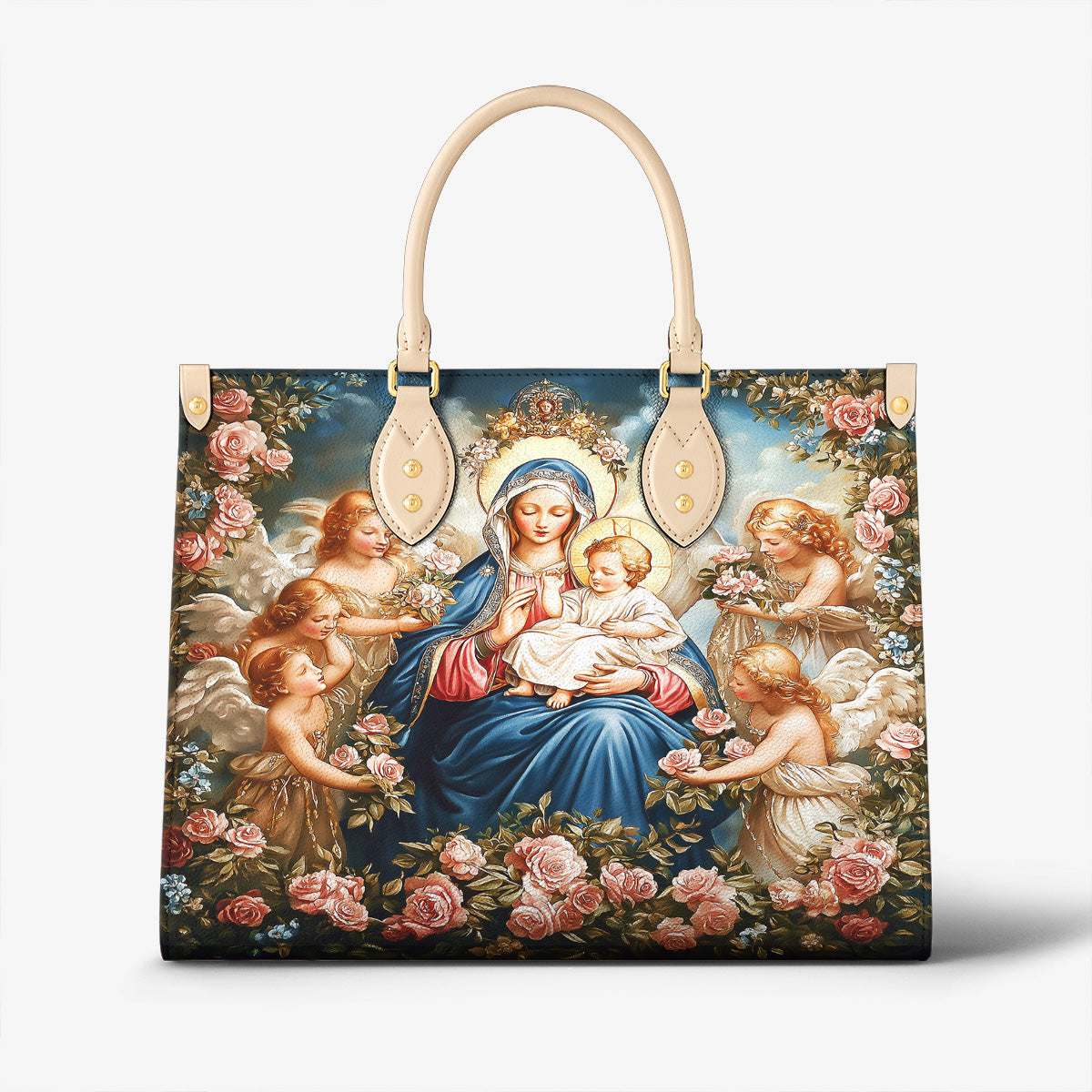 Lorva Leather Bag Halo Of Roses