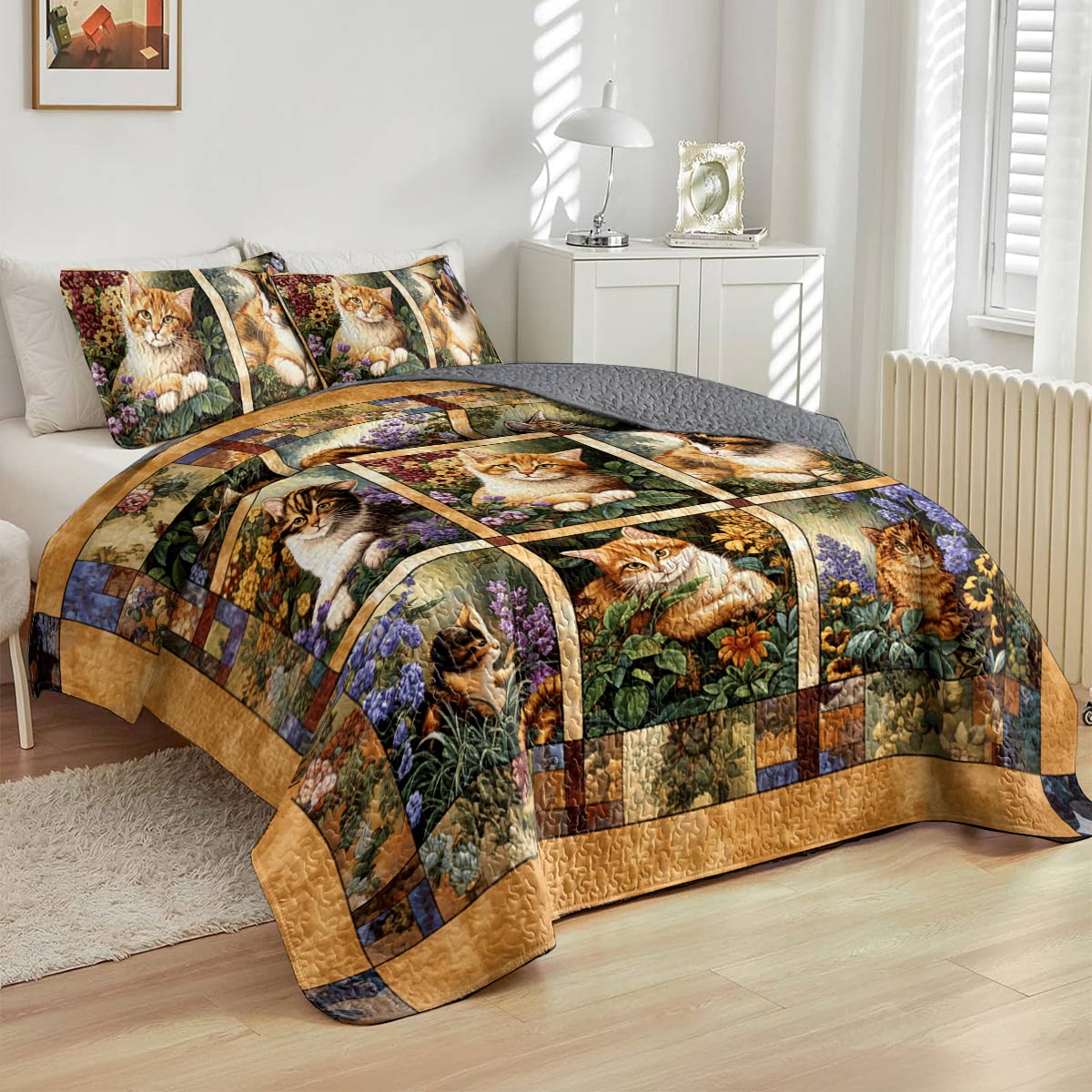 Lorva All Season Quilt 3-Piece Set Cozy Family