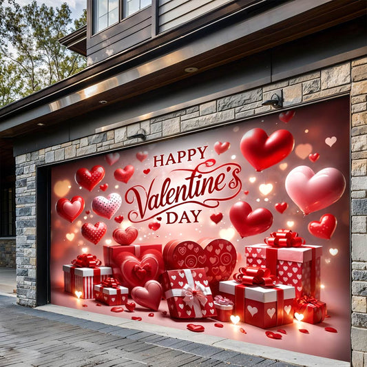 Lorva Garage Door Banner Decoration Everlasting Love