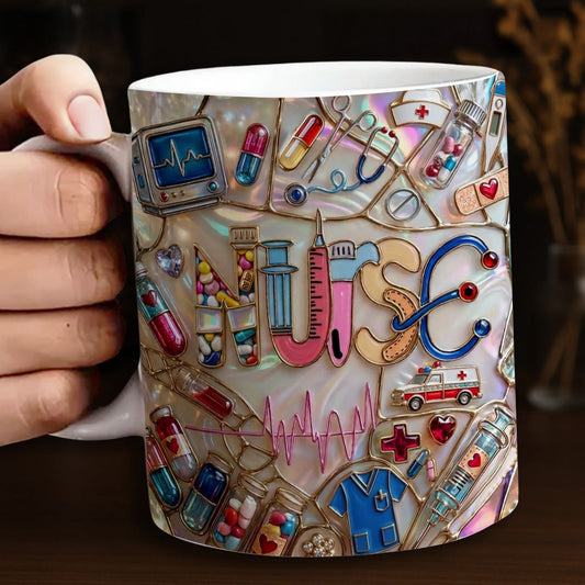 Lorva Nurse Mug Sparkling Nurse Life