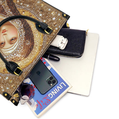 Lorva Personalized Leather Bag Holy Family