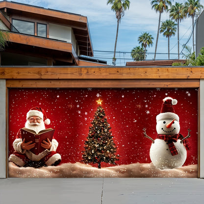 Lorva Christmas Garage Door Banner Decoration I Love Christmas Time