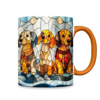 Lorva Dachshund Mug Cute Dachshund Friends