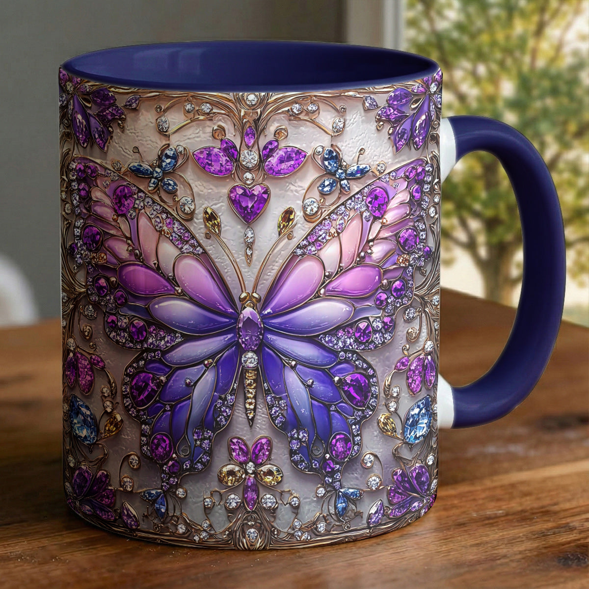 Lorva Acent Mug Gentle Butterfly
