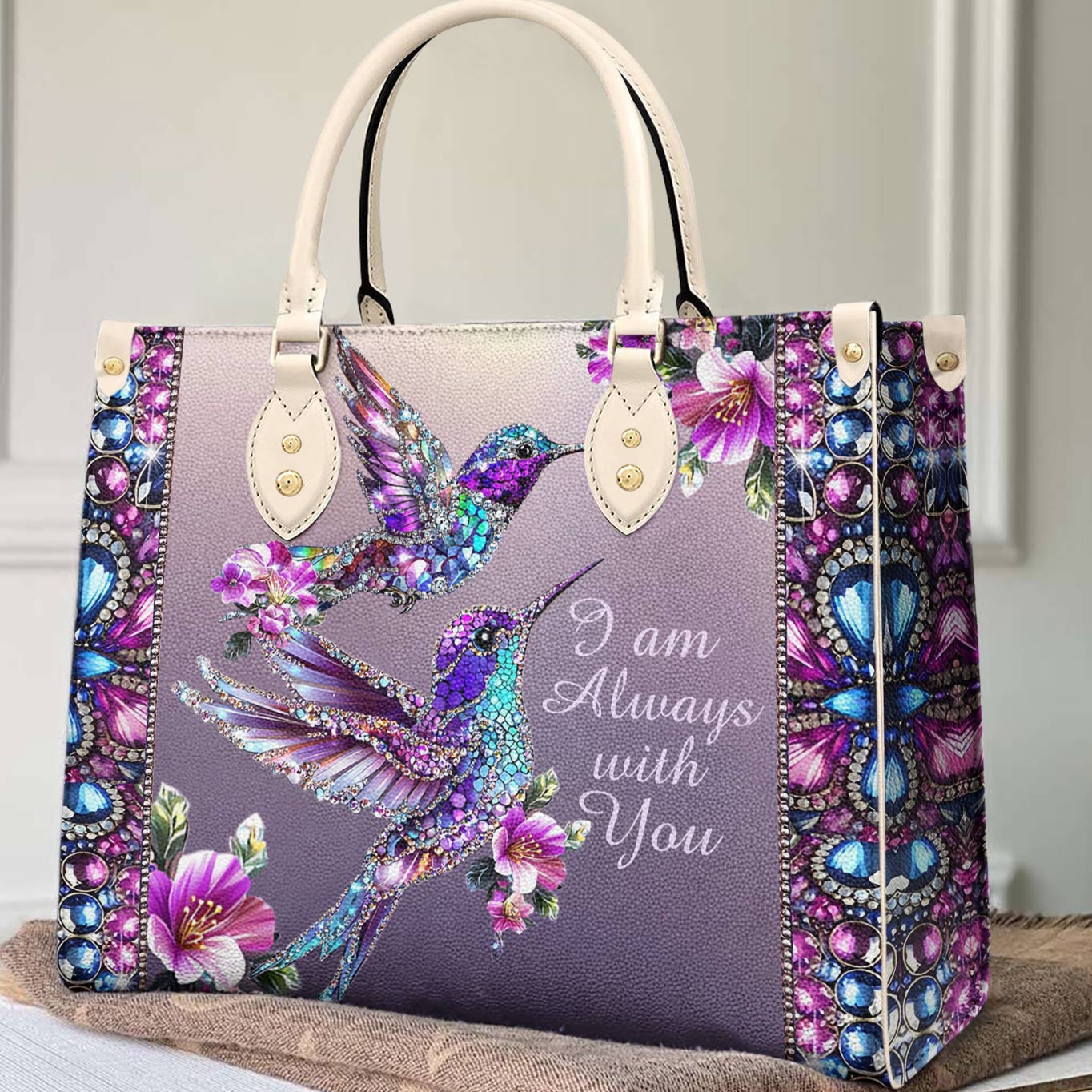 Lorva Hummingbird Leather Bag I Am Always With You