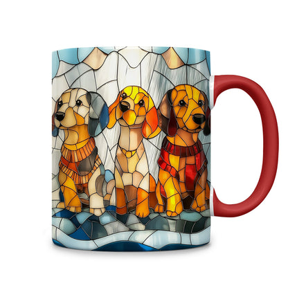 Lorva Dachshund Mug Cute Dachshund Friends