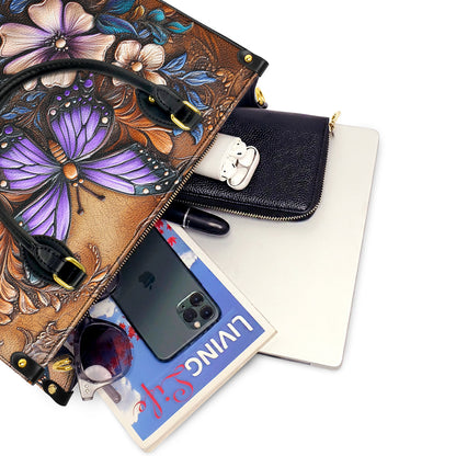 Lorva Leather Bag Butterfly Lovely