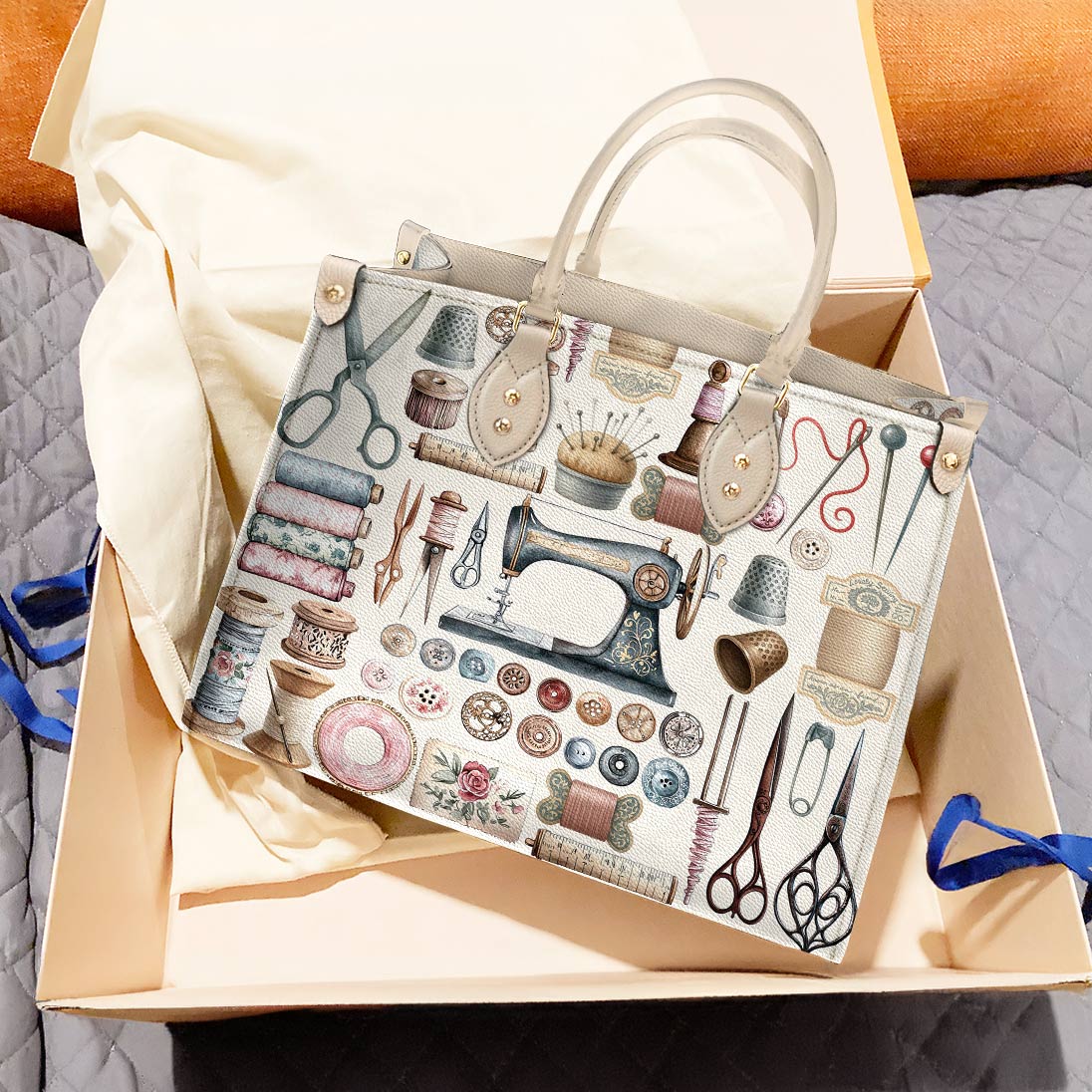 Lorva Leather Bag Threaded Memories