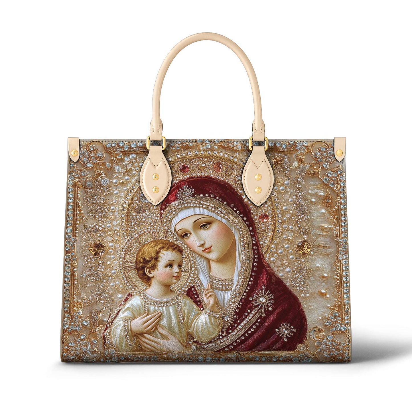 Lorva Leather Bag Holy Mother Serenity