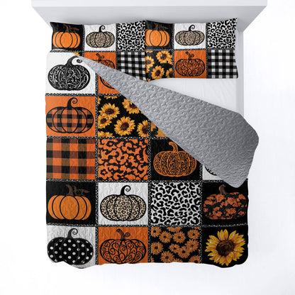 Lorva All Season Quilt 3-Piece Set Autumn Safari
