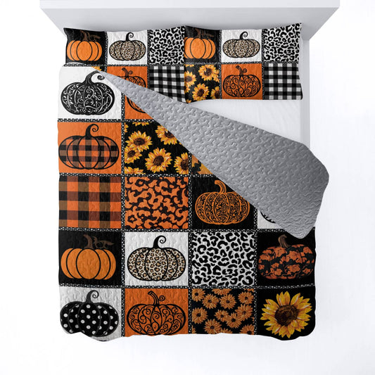 Lorva All Season Quilt 3-Piece Set Autumn Safari