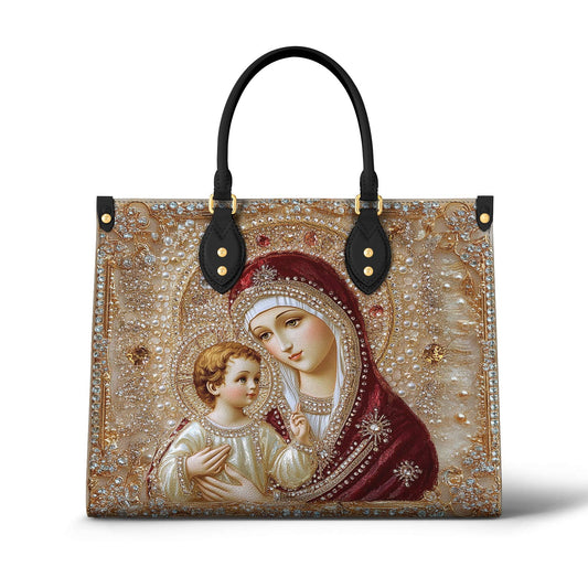 Lorva Leather Bag Holy Mother Serenity