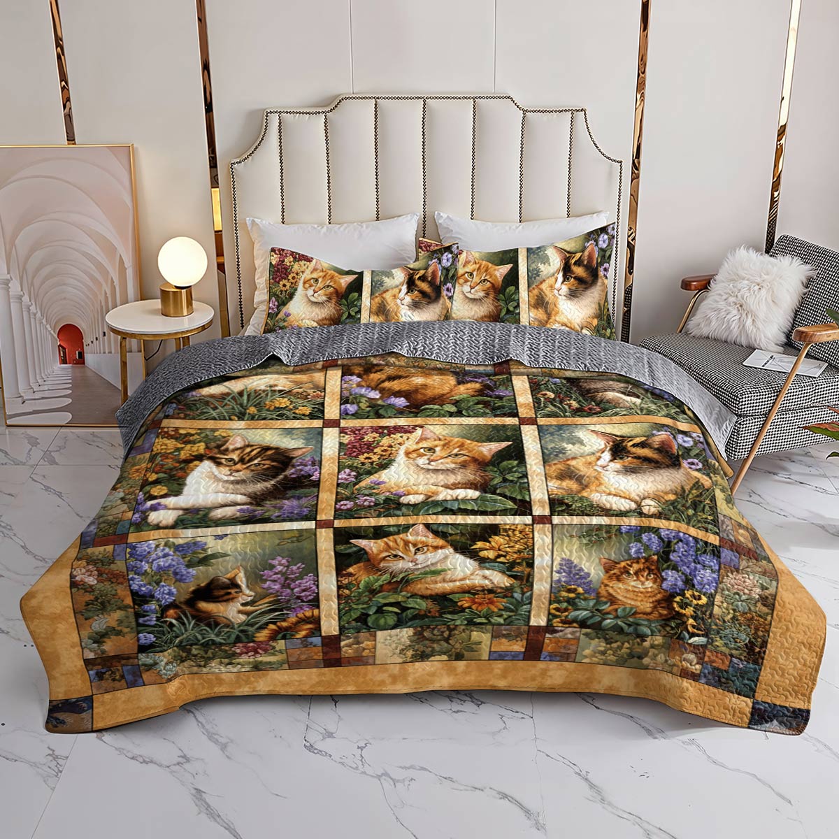 Lorva All Season Quilt 3-Piece Set Cozy Family