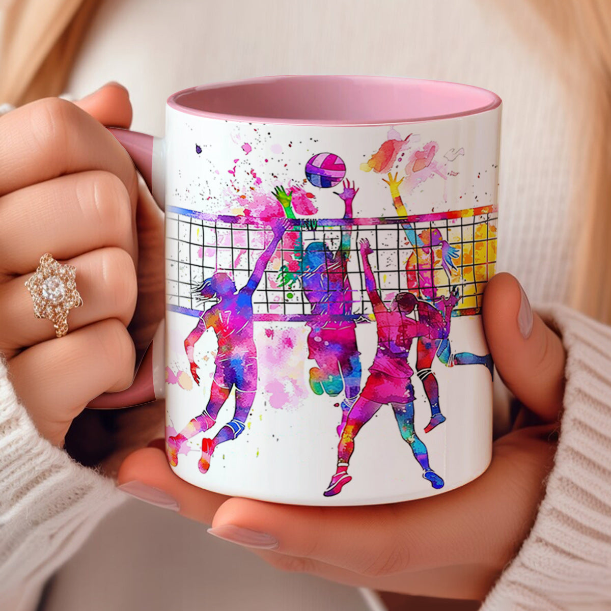 Lorva Personalized Mug Just A Girl Who Loves Volleyball