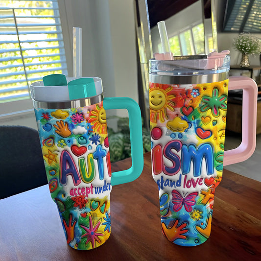 Lorva Tumbler Accept Understand Love