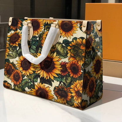 Lorva Leather Bag Vintage Sunflower