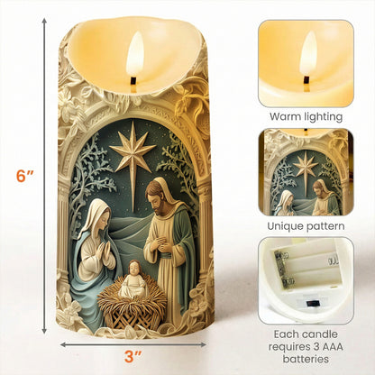 Lorva LED Candle Star Of Bethlehem