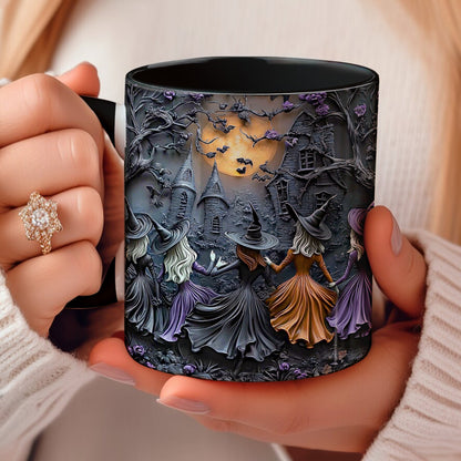 Lorva Witch Accent Mug Enchanted Witch Sisters