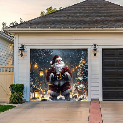 Lorva Christmas Garage Door Banner Decoration Christmas Delight