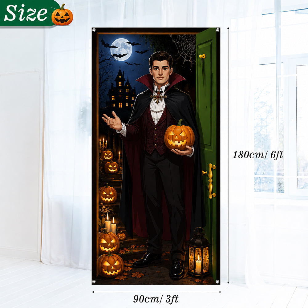 Lorva Halloween Door Cover Nightmare Highway
