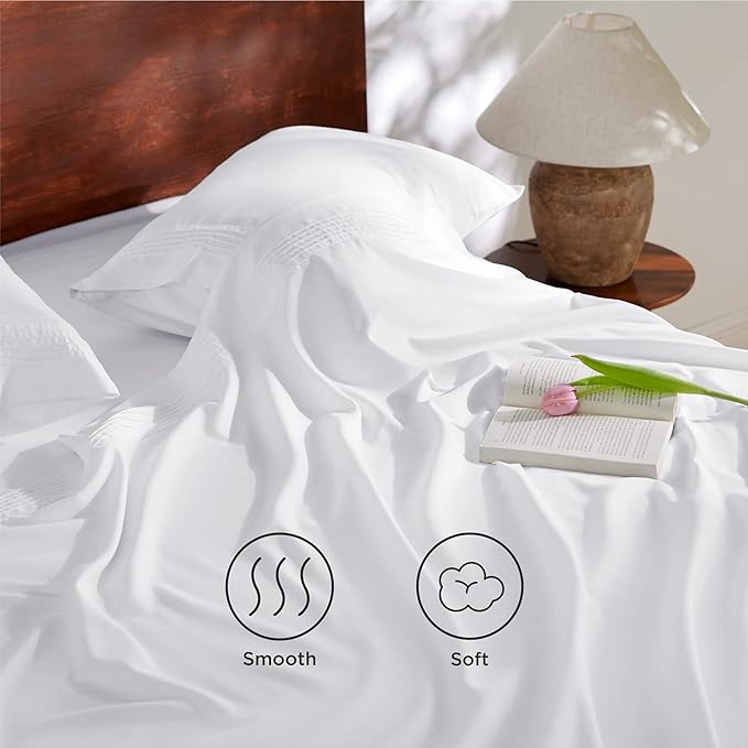 Lorva 4-Piece Bed Sheet Set Cute Floral Dachshunds