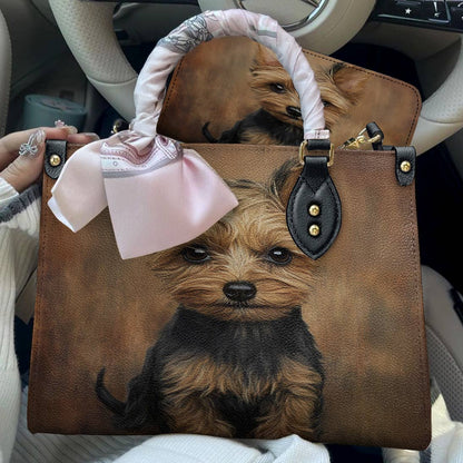 Lorva Yorkie Leather Bag My Soul