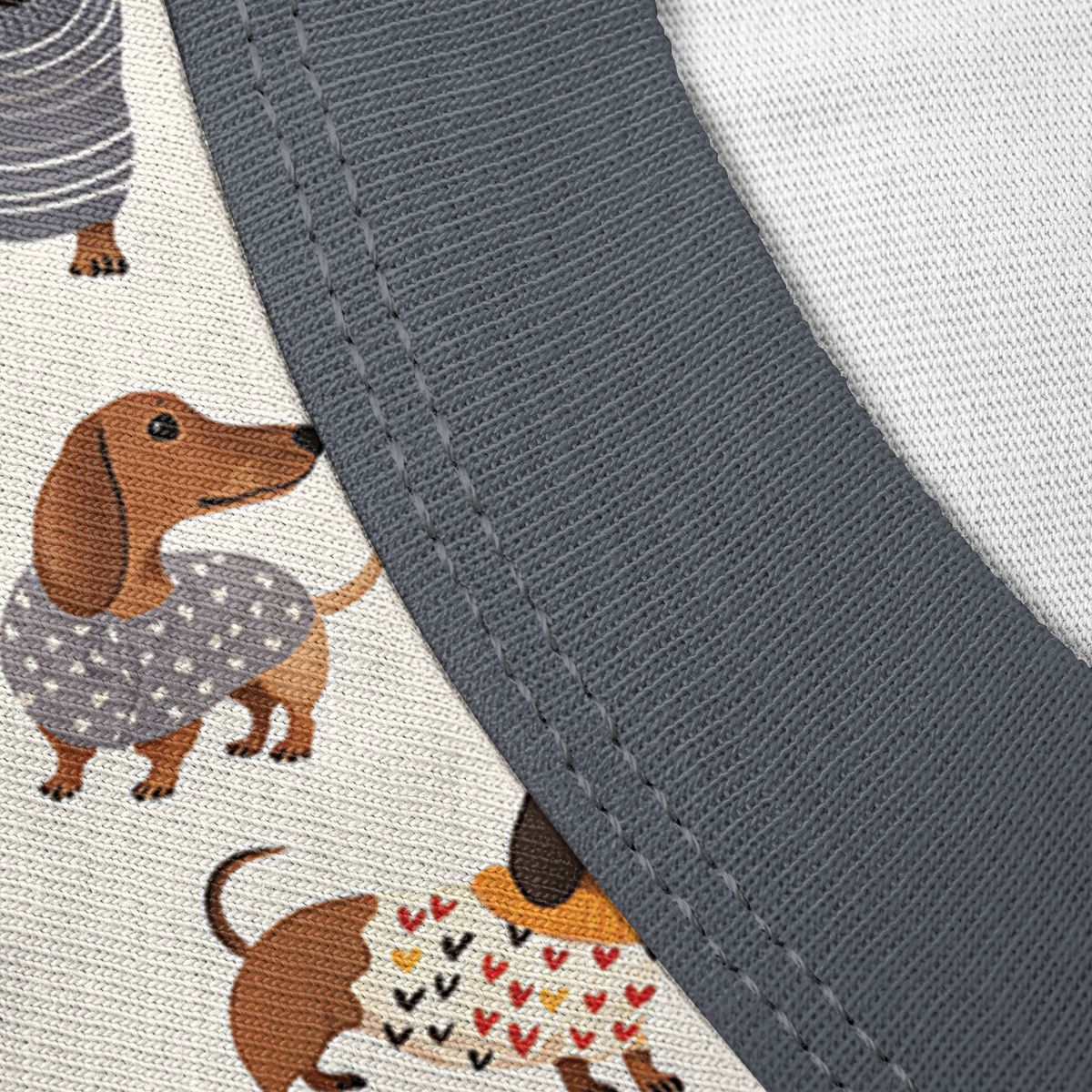Lorva V-neck Nightshirt Dachshund Cuteness Overload