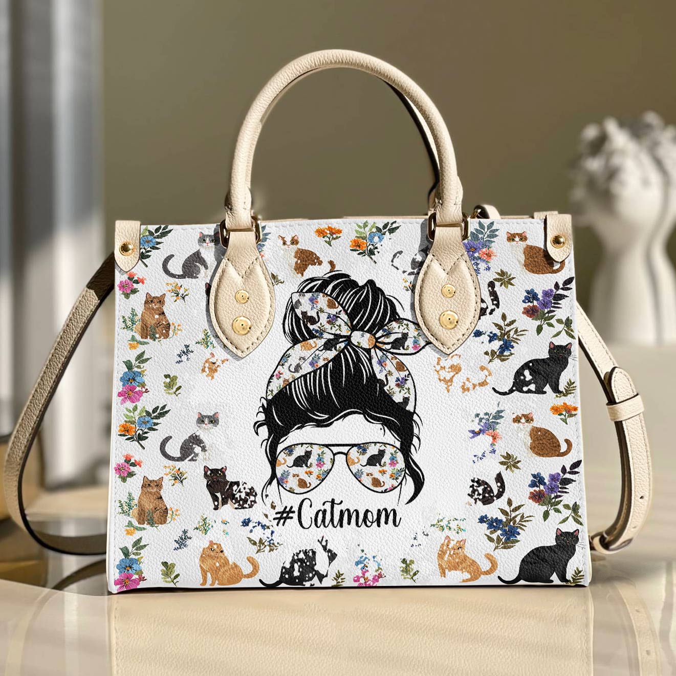 Lorva Leather Bag Catmom