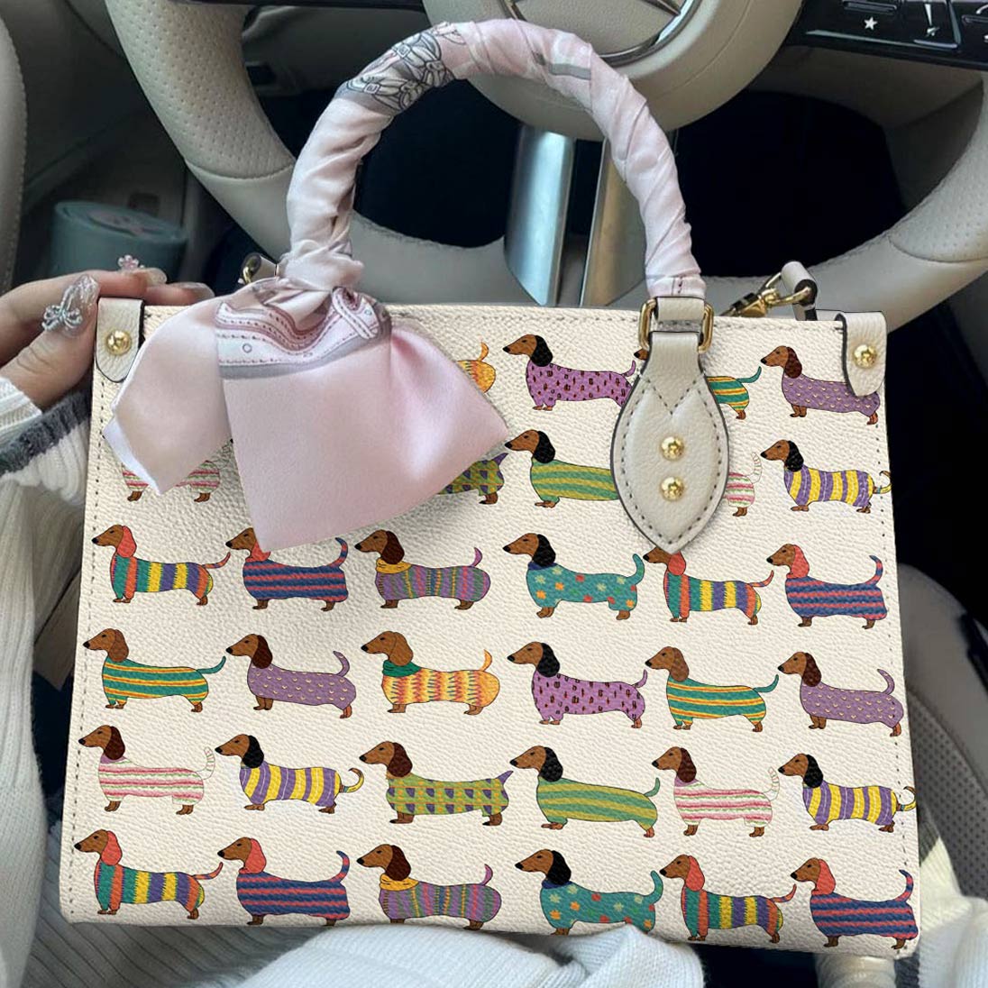 Lorva Dachshund Leather Bag Amazing And Stylish