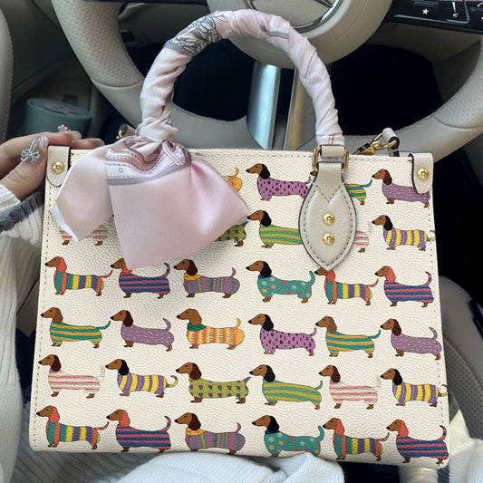 Lorva Dachshund Leather Bag Amazing And Stylish