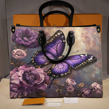 Lorva Leather Bag Enchanted Violet