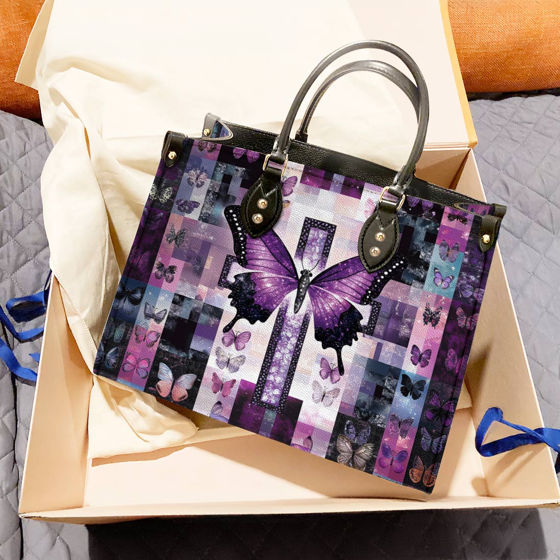 Lorva Leather Bag Wings of Serenity