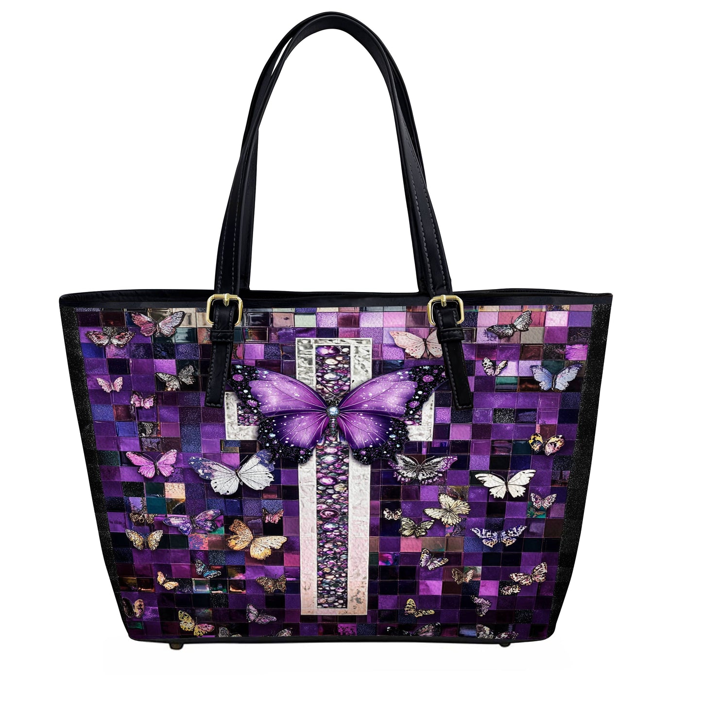 Lorva Leather Tote Bag Mystic Blessings